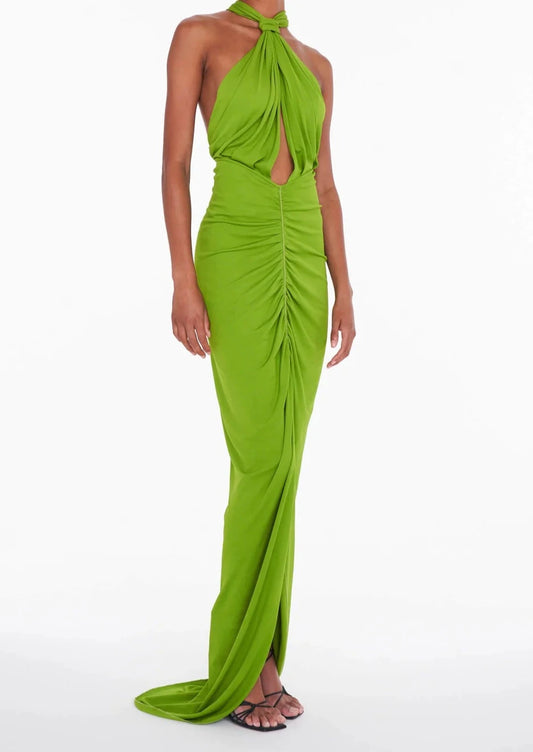 DARIA DRESS GREEN