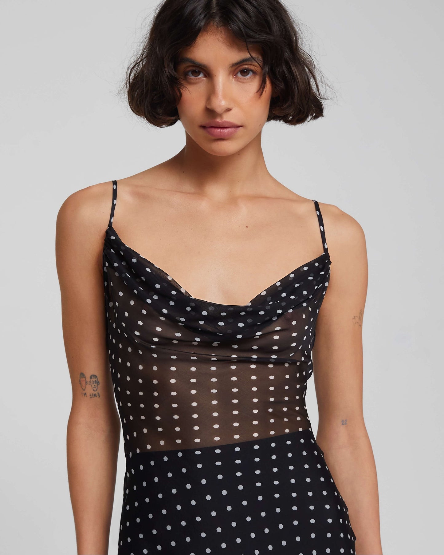 GISELE MAXI POLKA DOT