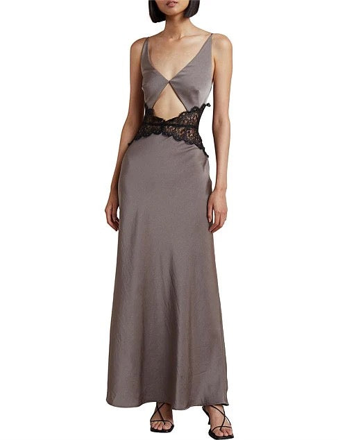 CAMILLE MAXI - PEWTER