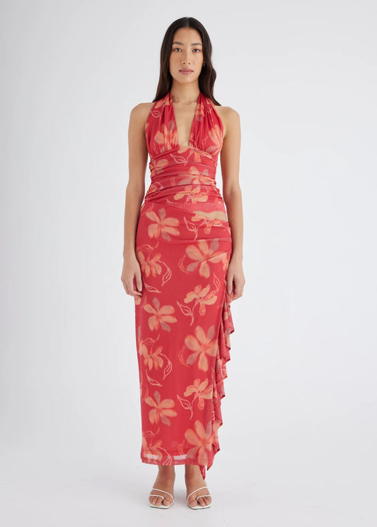 PENELOPE MAXI HIBISCUS FLORAL