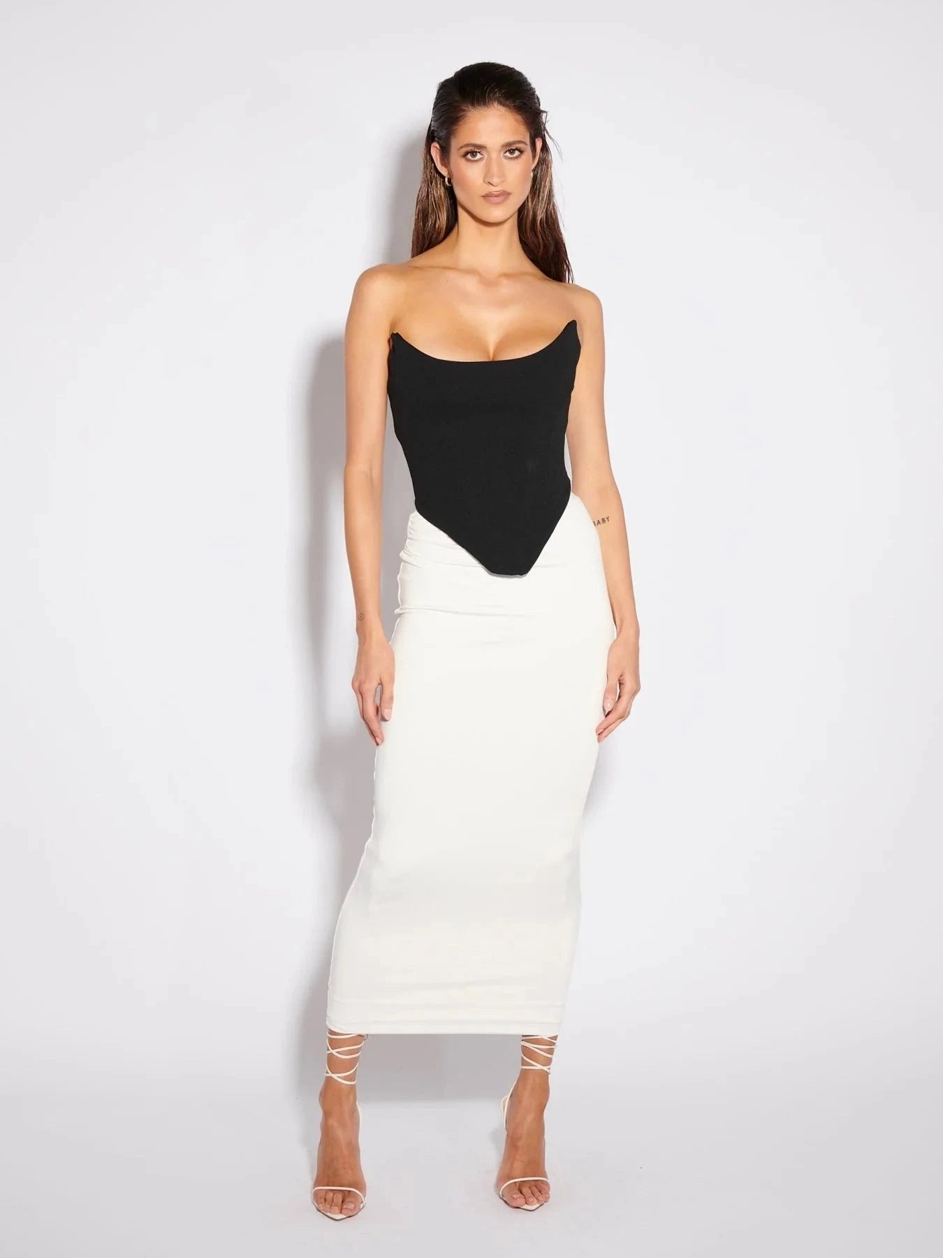 KOI VELVET BODICE BLACK