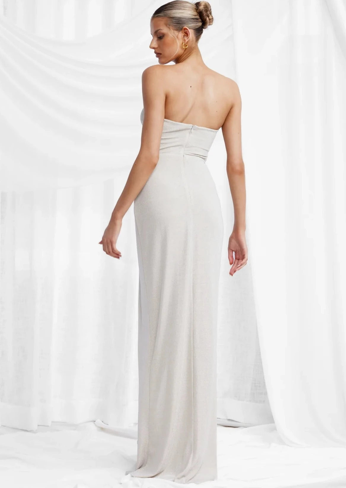 FLAVIA DRESS CHAMPAGNE