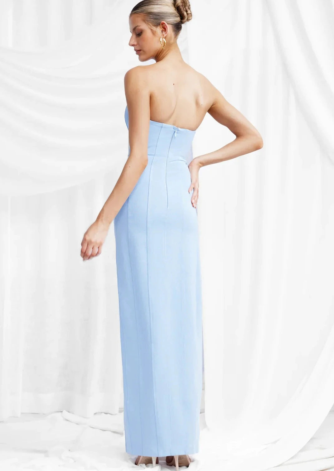 LEYLA DRESS SKY BLUE
