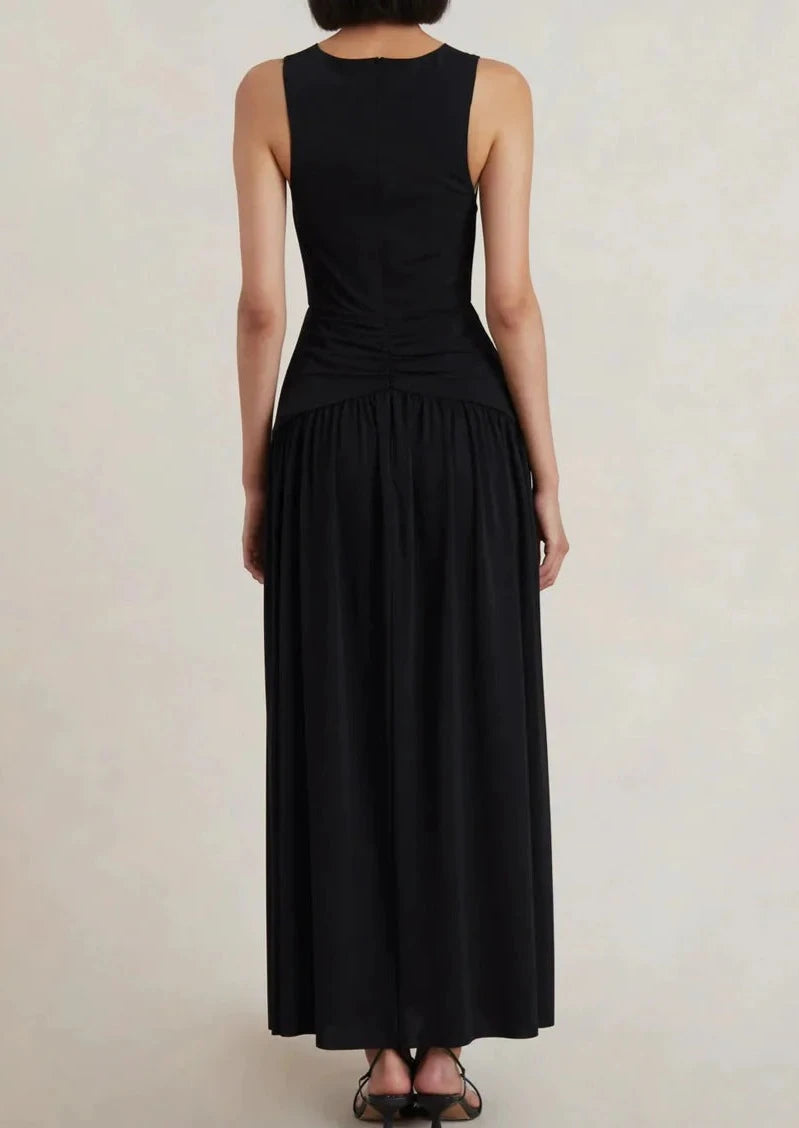 LINDSEY V CUT-OUT MAXI