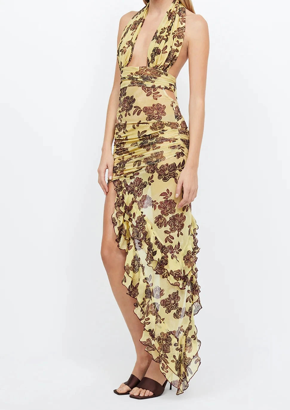 MALIBU BAY HALTER DRESS