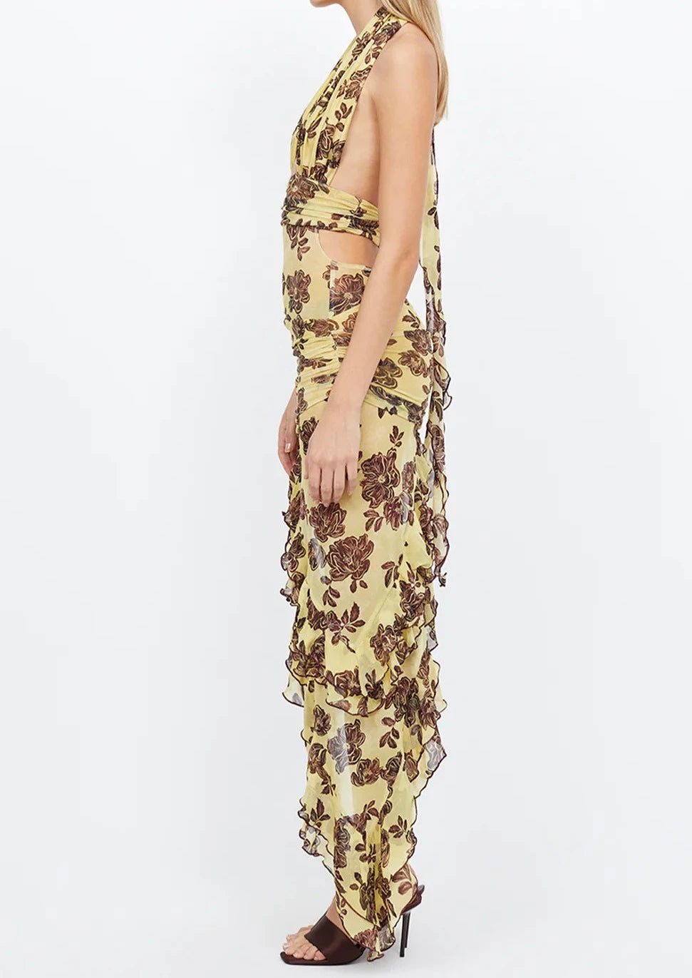 MALIBU BAY HALTER DRESS