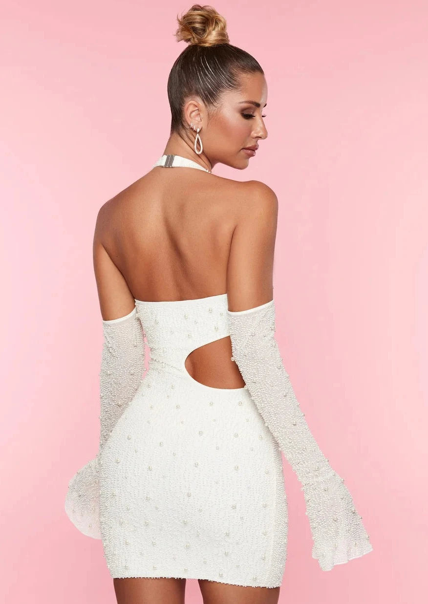 MARSEILLES EMBELLISHED MINI WHITE