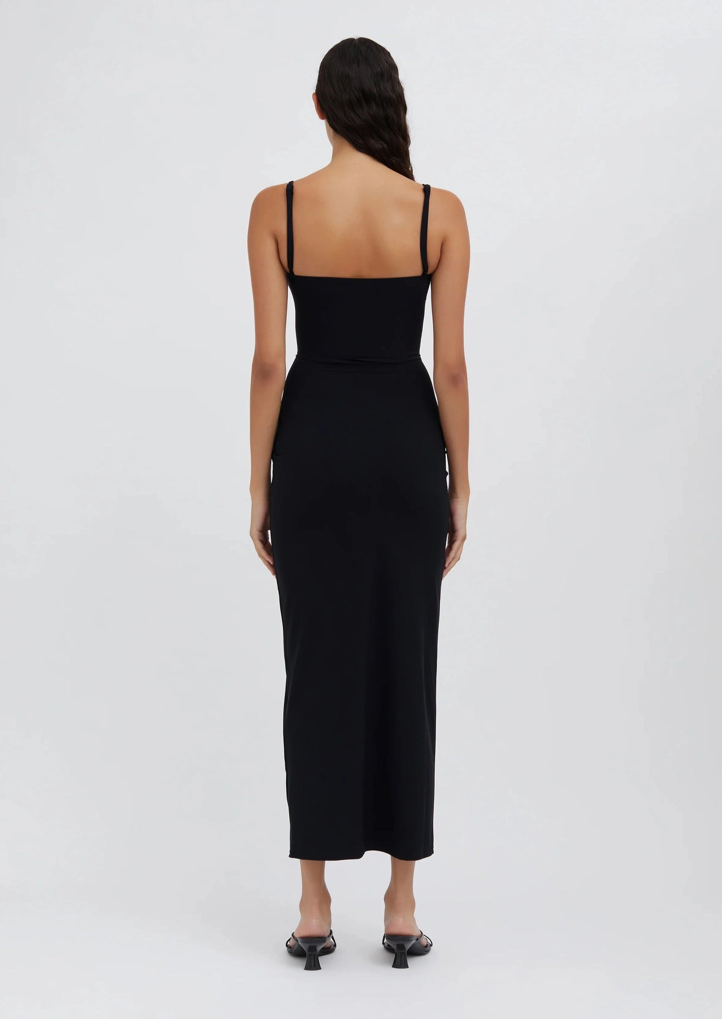 PIERCED ORBIT COLUMN DRESS