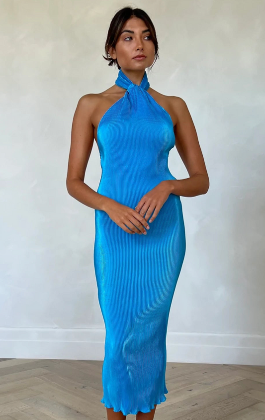 KLUM GOWN CLOUD BLUE