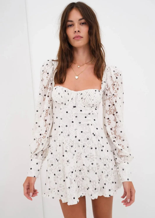 DONNA LONG SLEEVED MINI