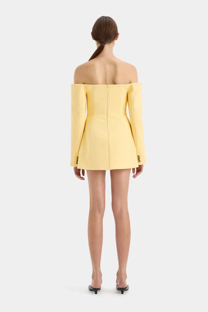 SANDRINE TAILORED MINI YELLOW