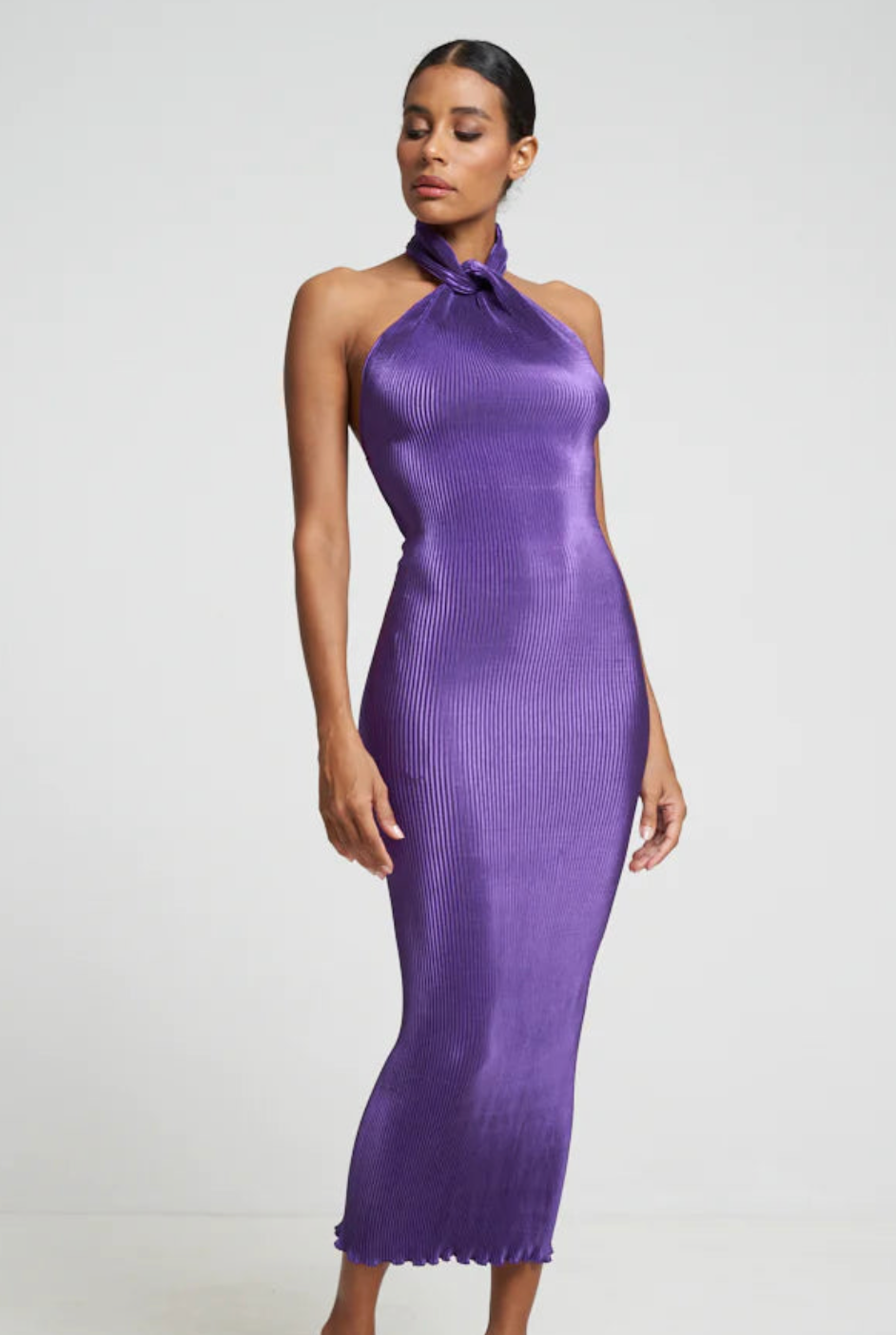 KLUM GOWN PURPLE