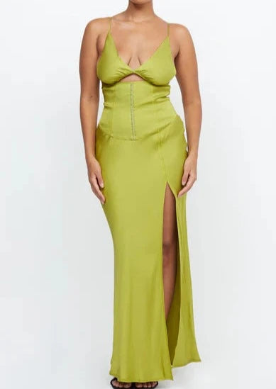 TERESA MAXI DRESS - WASABI