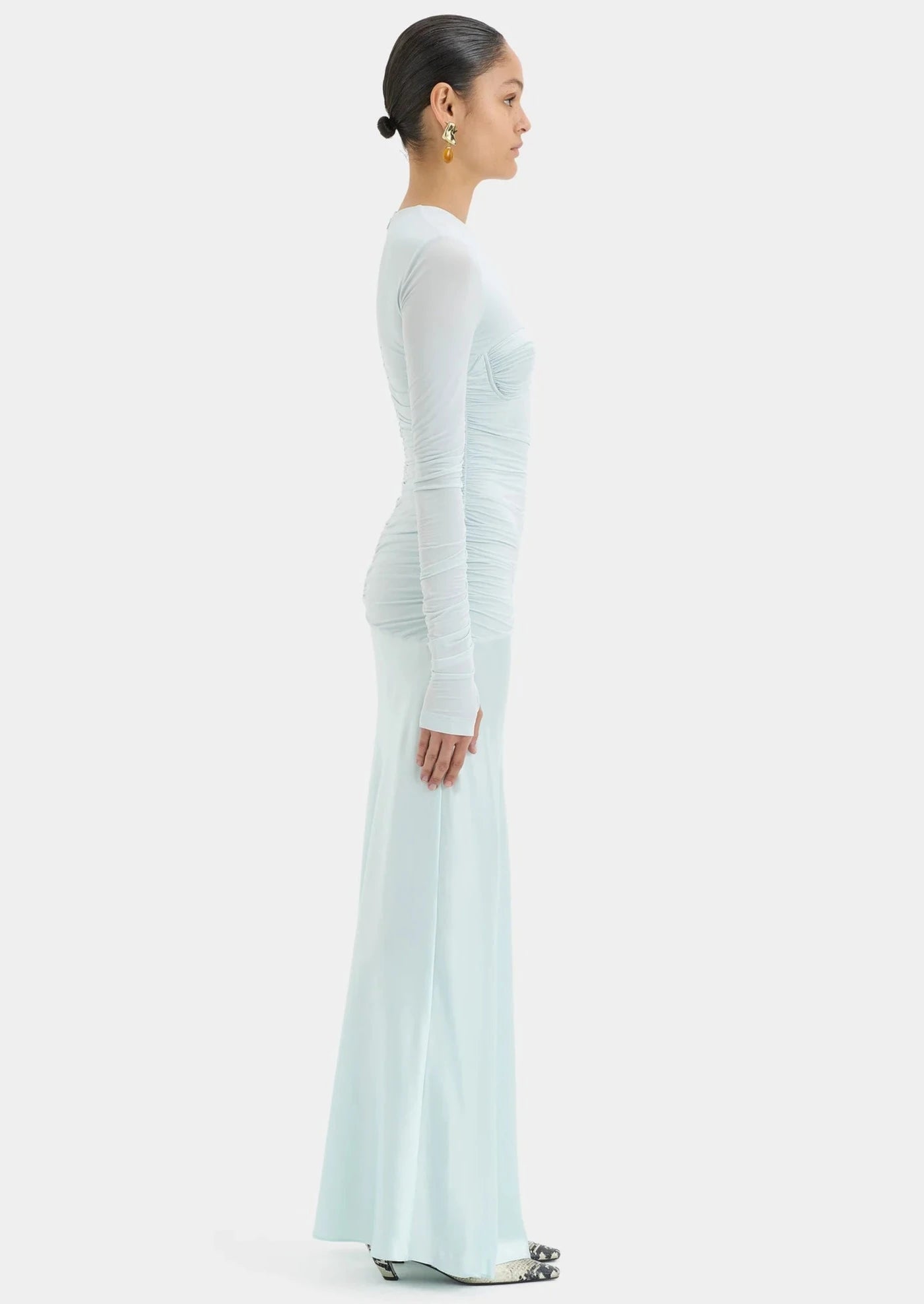 ALESSIA DRAPED GOWN